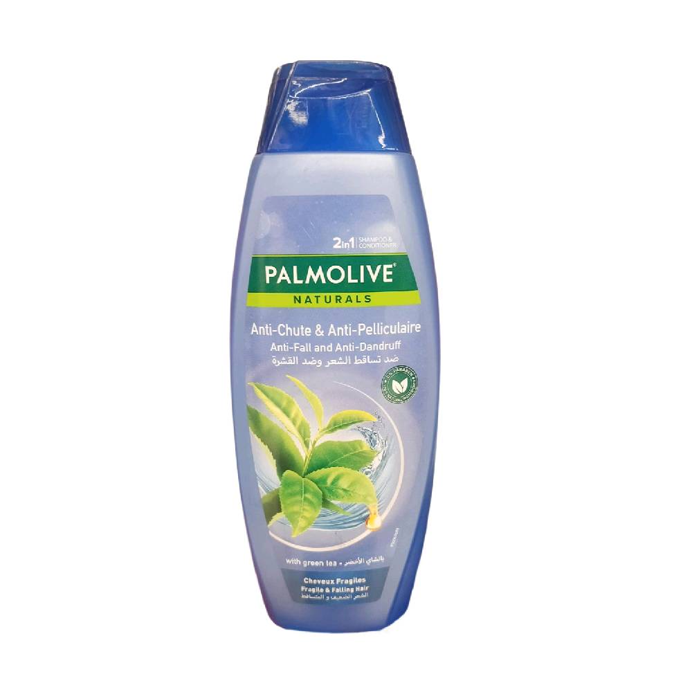 PALMOLIVE SHAMPOO ANTI-DANDRUFF GREEN TEA 2IN1 380 ML