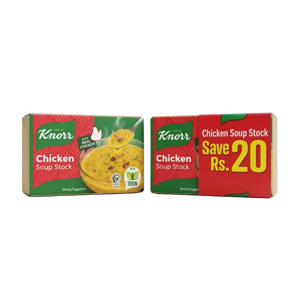 KNORR CHICKEN SOUP STOCK CUBE 1X6 PROMO PACK 108 GM