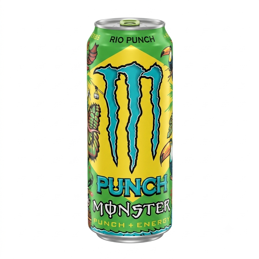 MONSTER ENERGY DRINK RIO PUNCH 500 ML