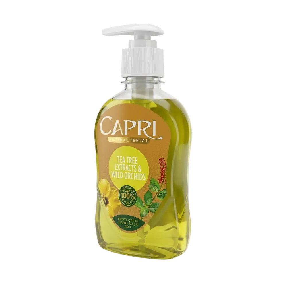CAPRI ANTIBACTERIAL HAND WASH 200 ML BOTTLE