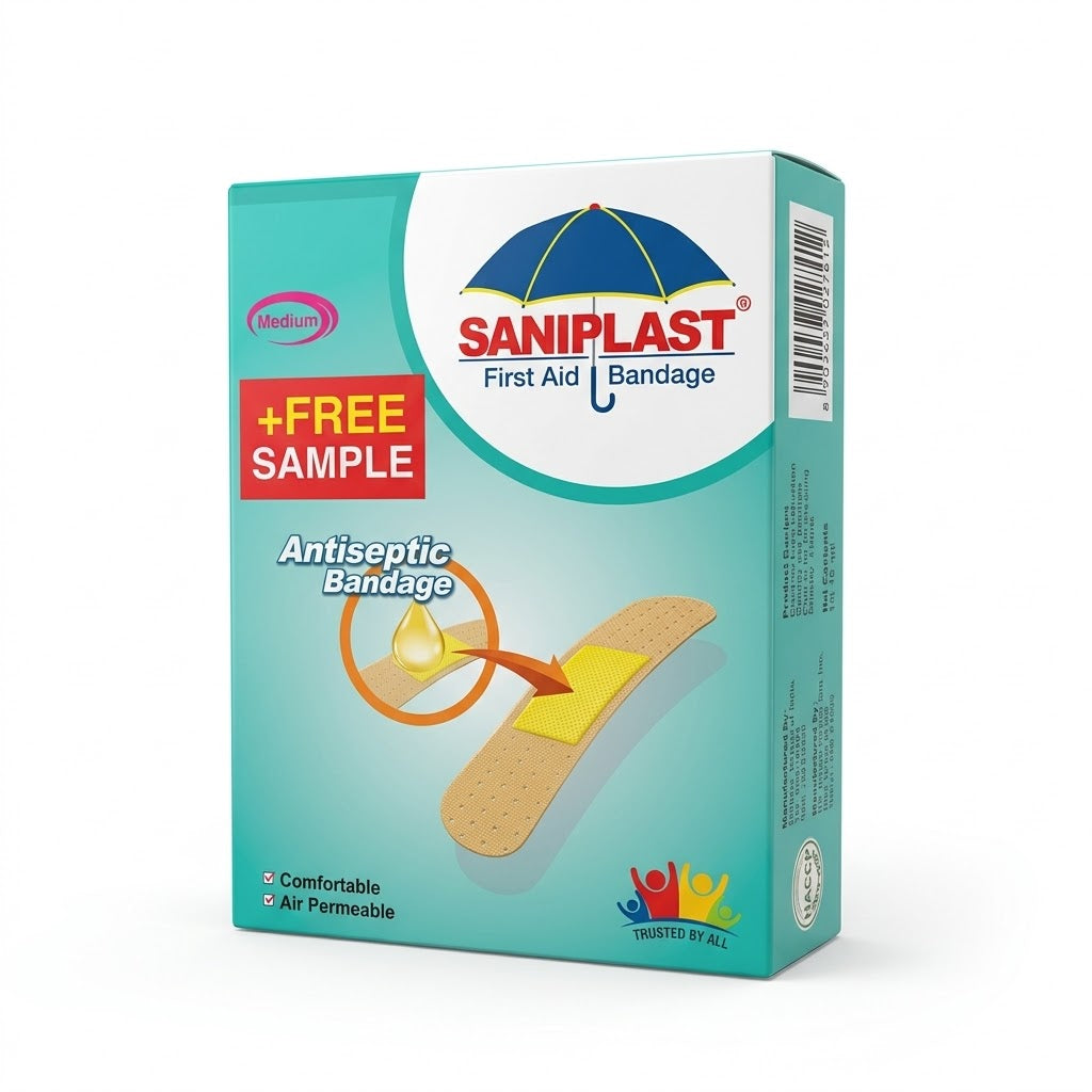 SANIPLAST MEDIUM 20 STRIPS