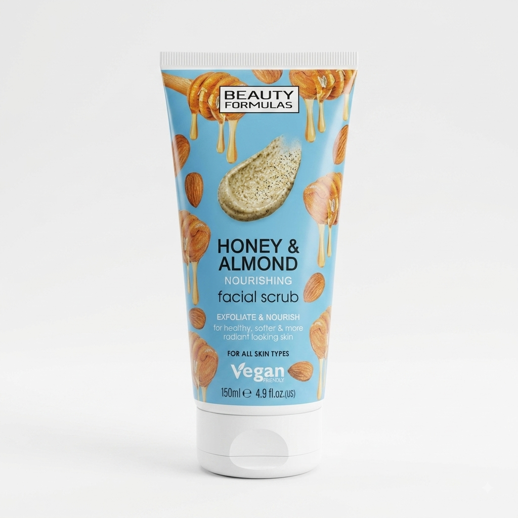 BEAUTY FORMULA FACIAL SCRUB HONEY & ALMOND 150 ML
