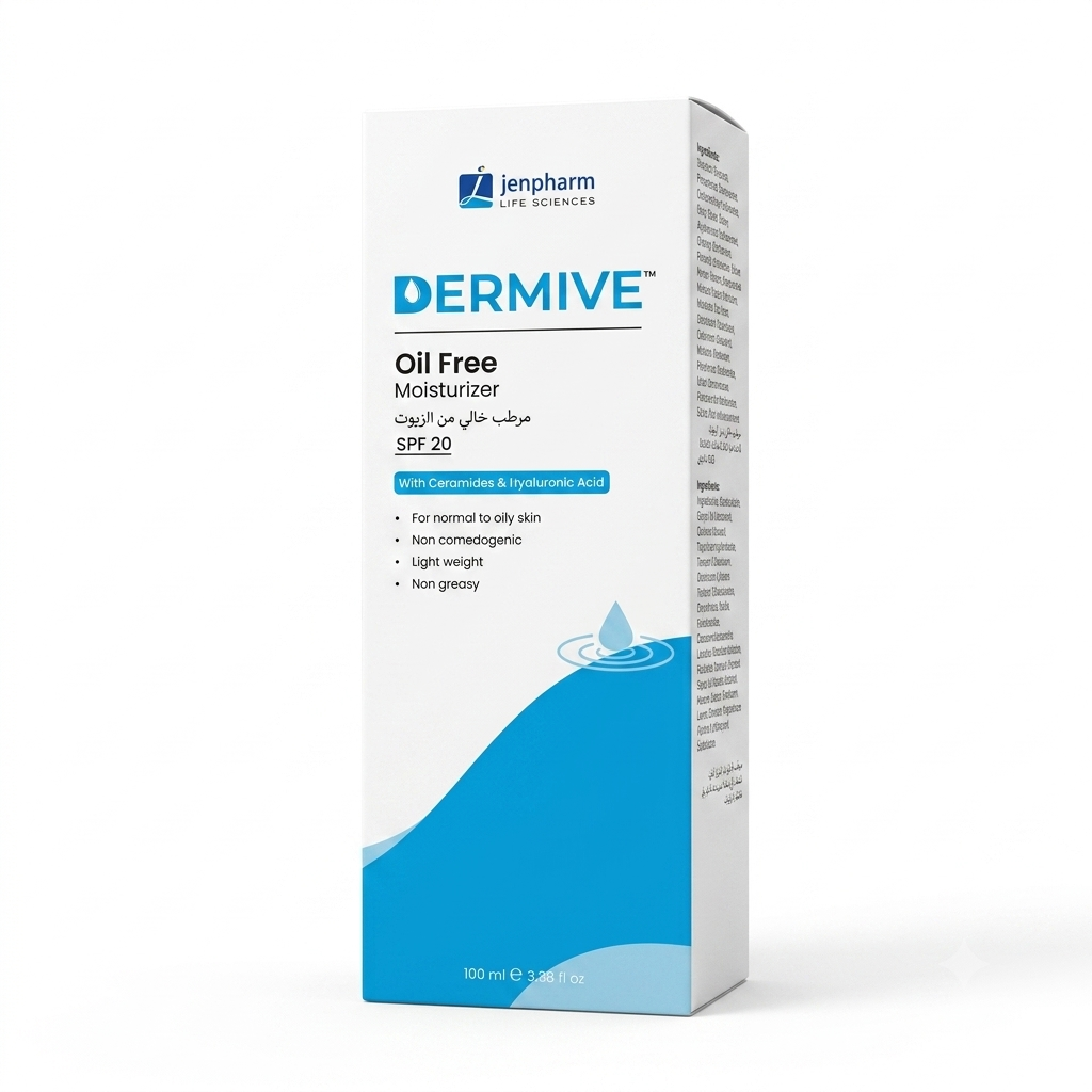 DERMIVE OIL FREE MOISTURIZER SPF20 100ML