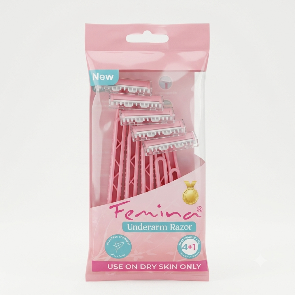 TREET FEMINA BODY RAZOR 5PCS