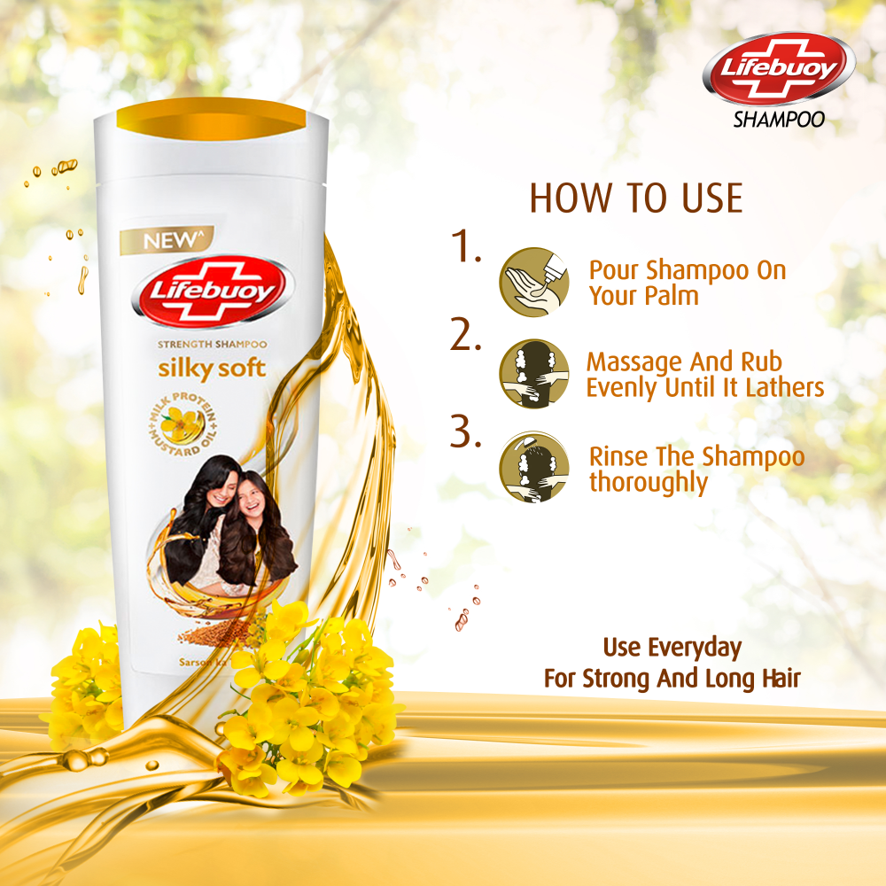 LIFEBUOY SHAMPOO SILKY SOFT 175 ML
