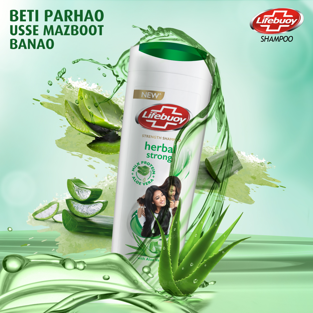 LIFEBUOY SHAMPOO HERBAL STRONG 650 ML