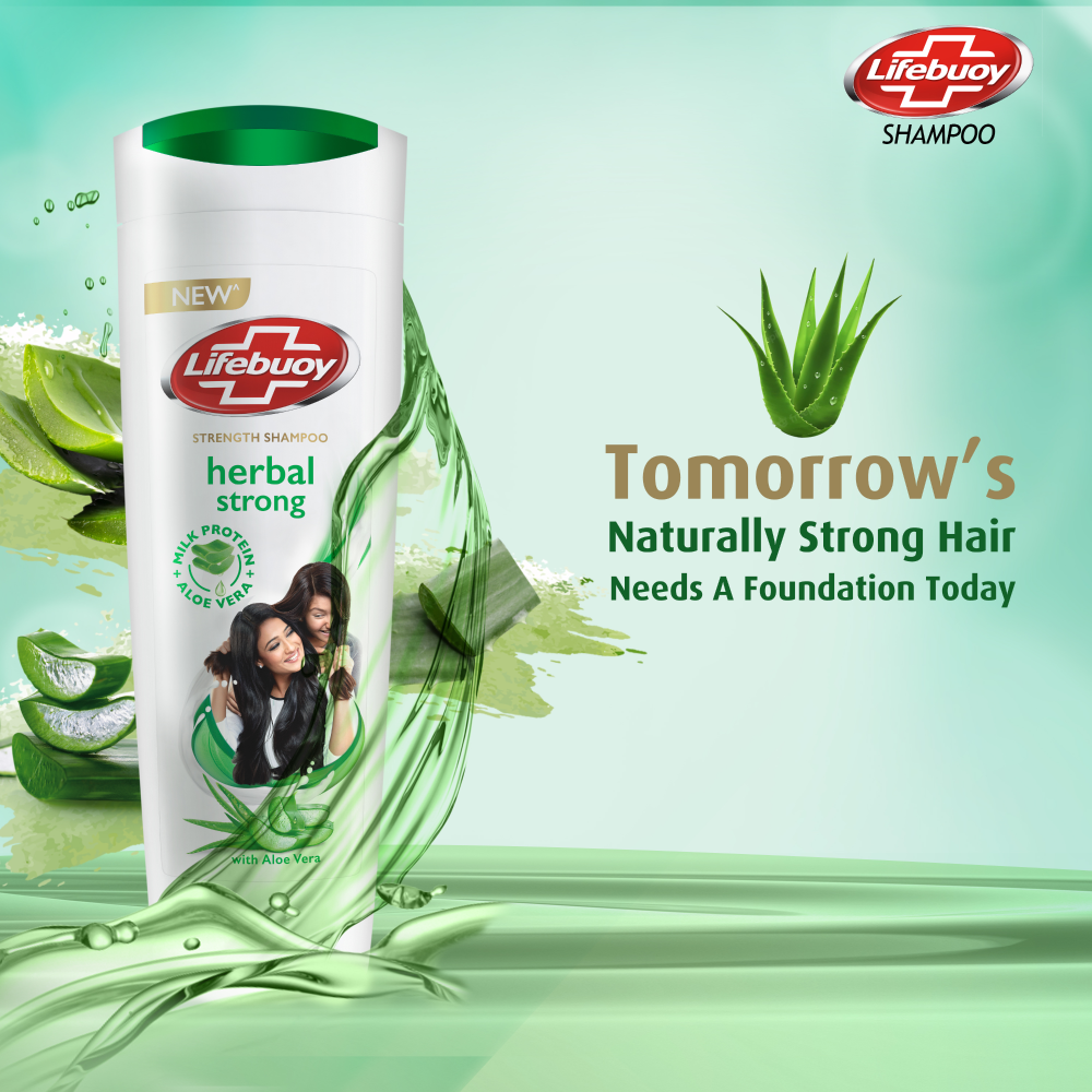 LIFEBUOY SHAMPOO HERBAL STRONG 650 ML