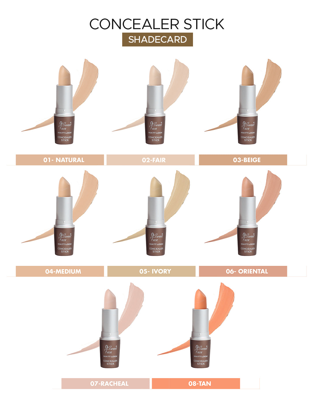 S/F MATTE LOOK CONCEALER STICK SF 805