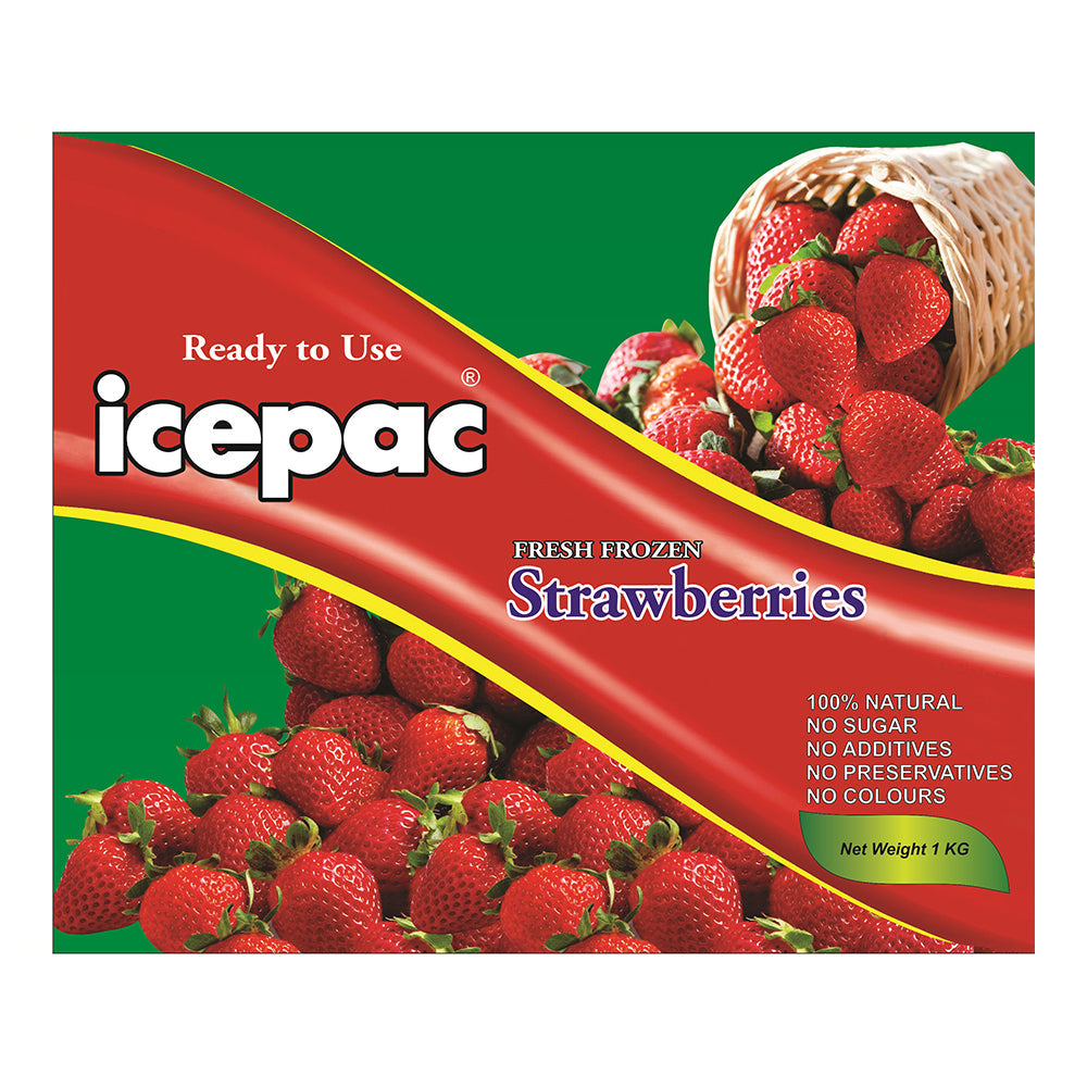 ICE PAC STRAWBERRIES 1 KG