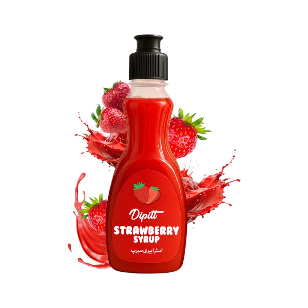 DIPITT STRAWBERRY SYRUP 420 GM