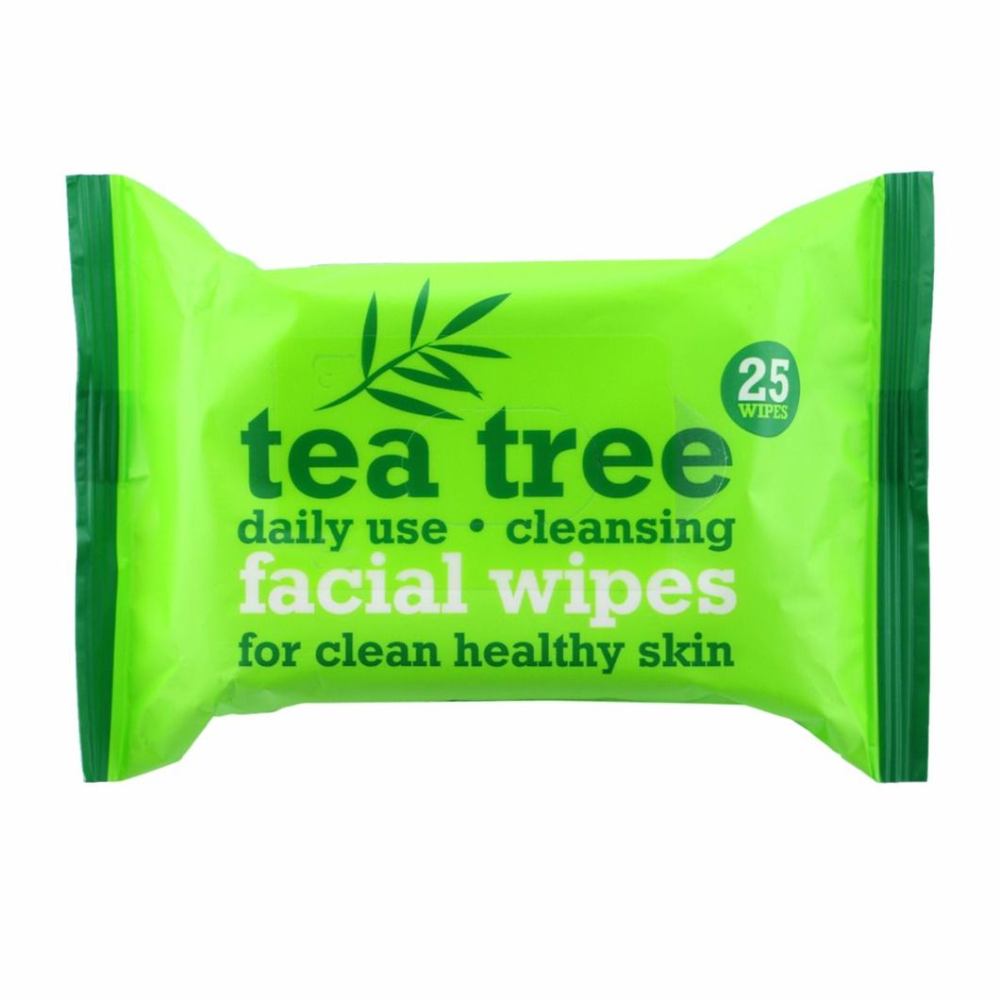 TEA TREE CLEANSING FACIAL WIPES 25PCS