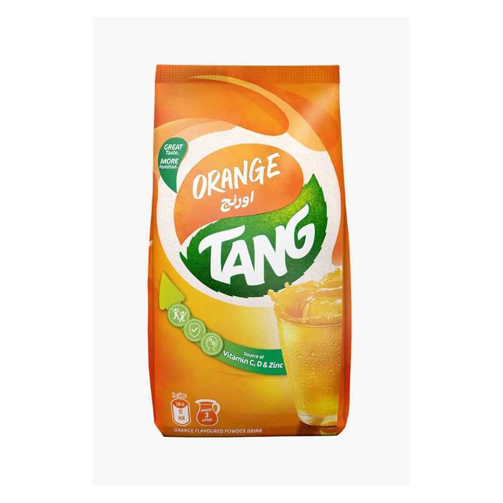 TANG INSTANT POWDER ORANGE POUCH 375 GM