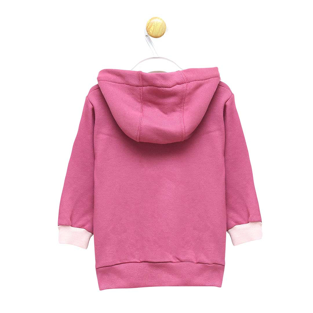 LONG SLEEVE HOODIE KANGRO POCKET JACKET 7491
