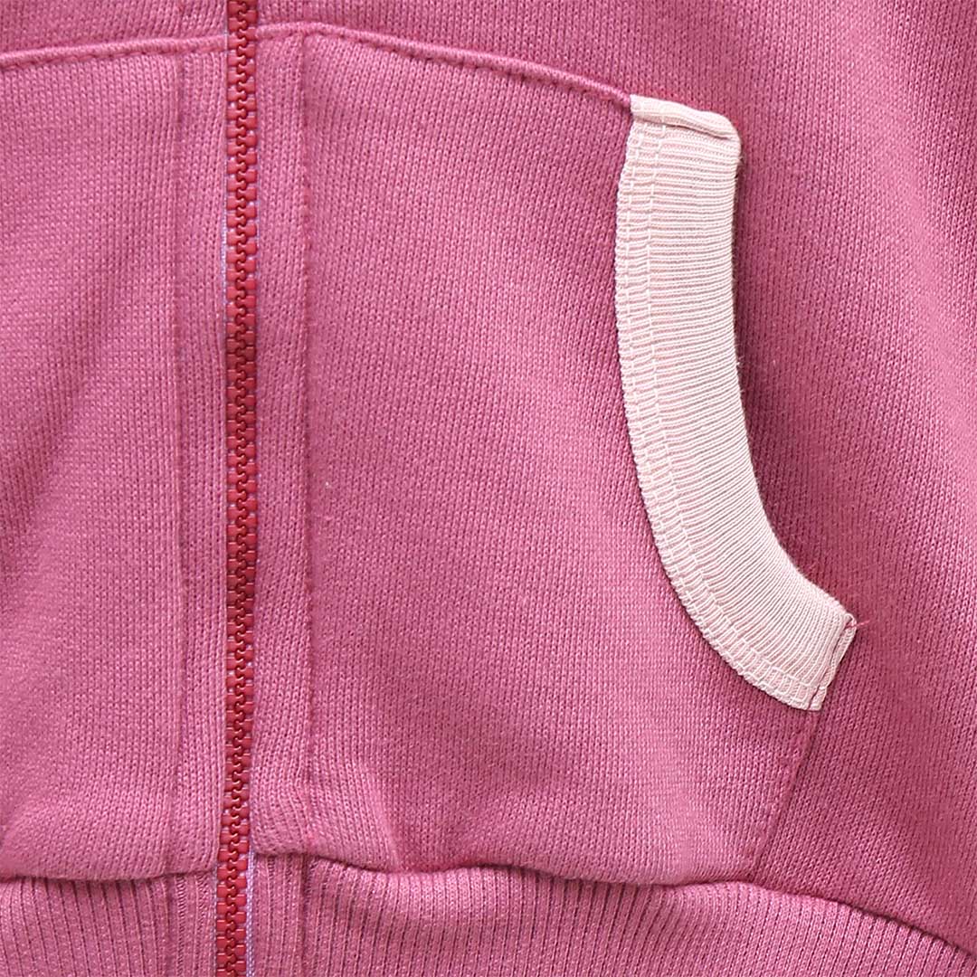 LONG SLEEVE HOODIE KANGRO POCKET JACKET 7491