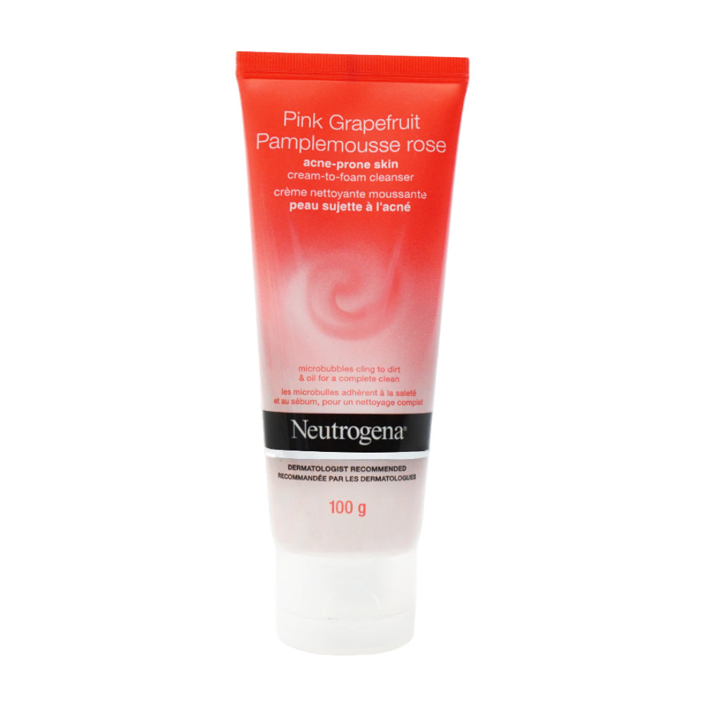 NEUTROGENA PINK GRAPEFRUIT ACNE-PRONE CLEANSER 100G