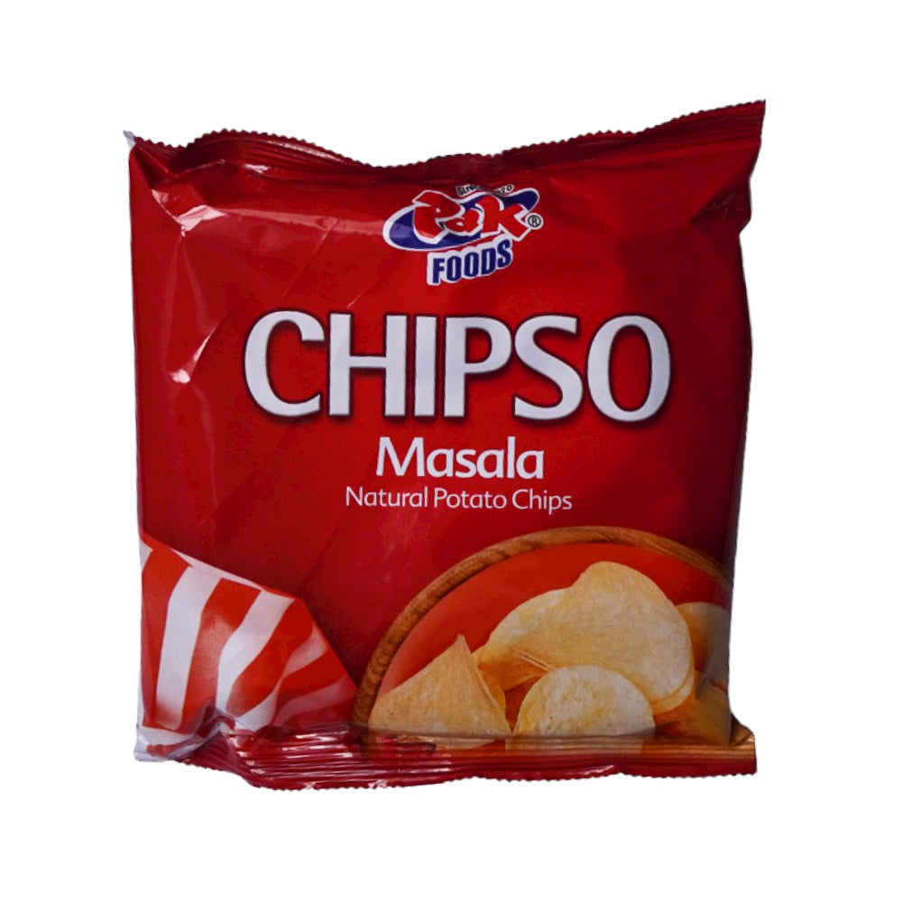 PAK FOOD CHIPSO MASALA CHIPS NATURAL POTATO 28 GM