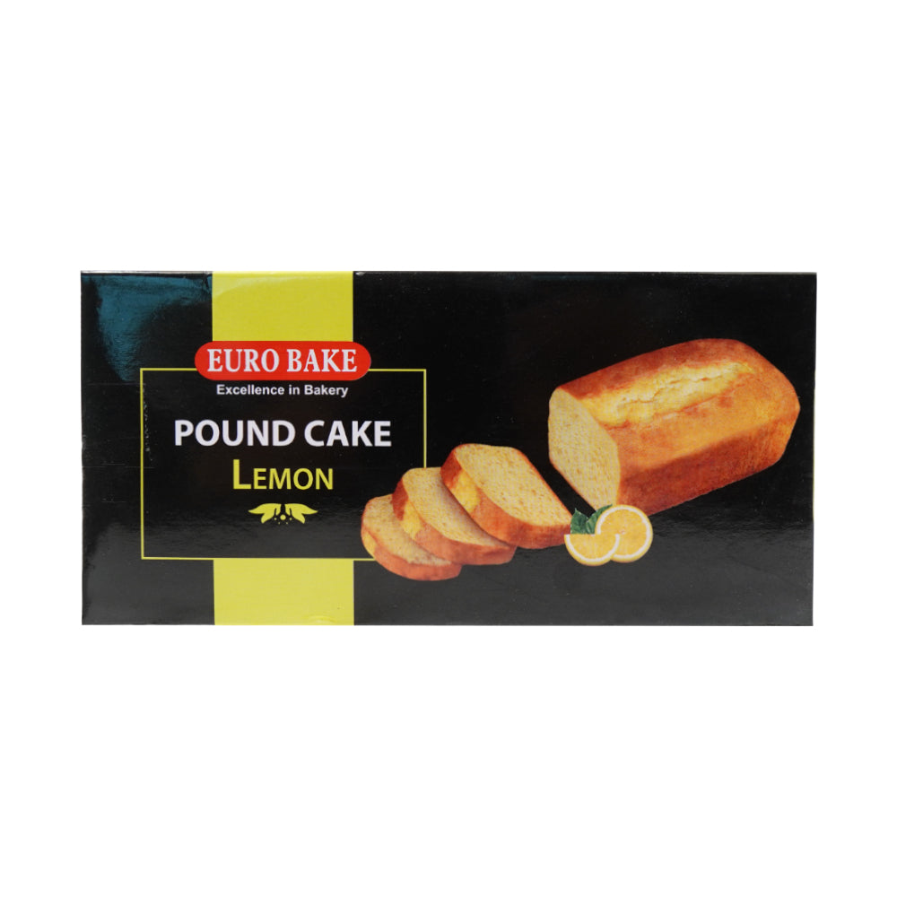 EURO BAKE POUND CAKE LEMON FLAVOURED 225 GM