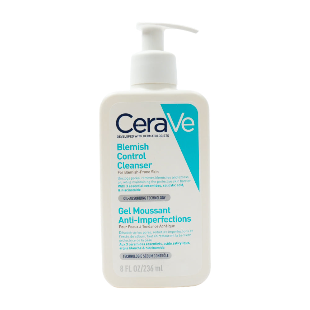 CERAVE GEL MOISTRISING BLIMISH CONTROL CLEANSER 236ML