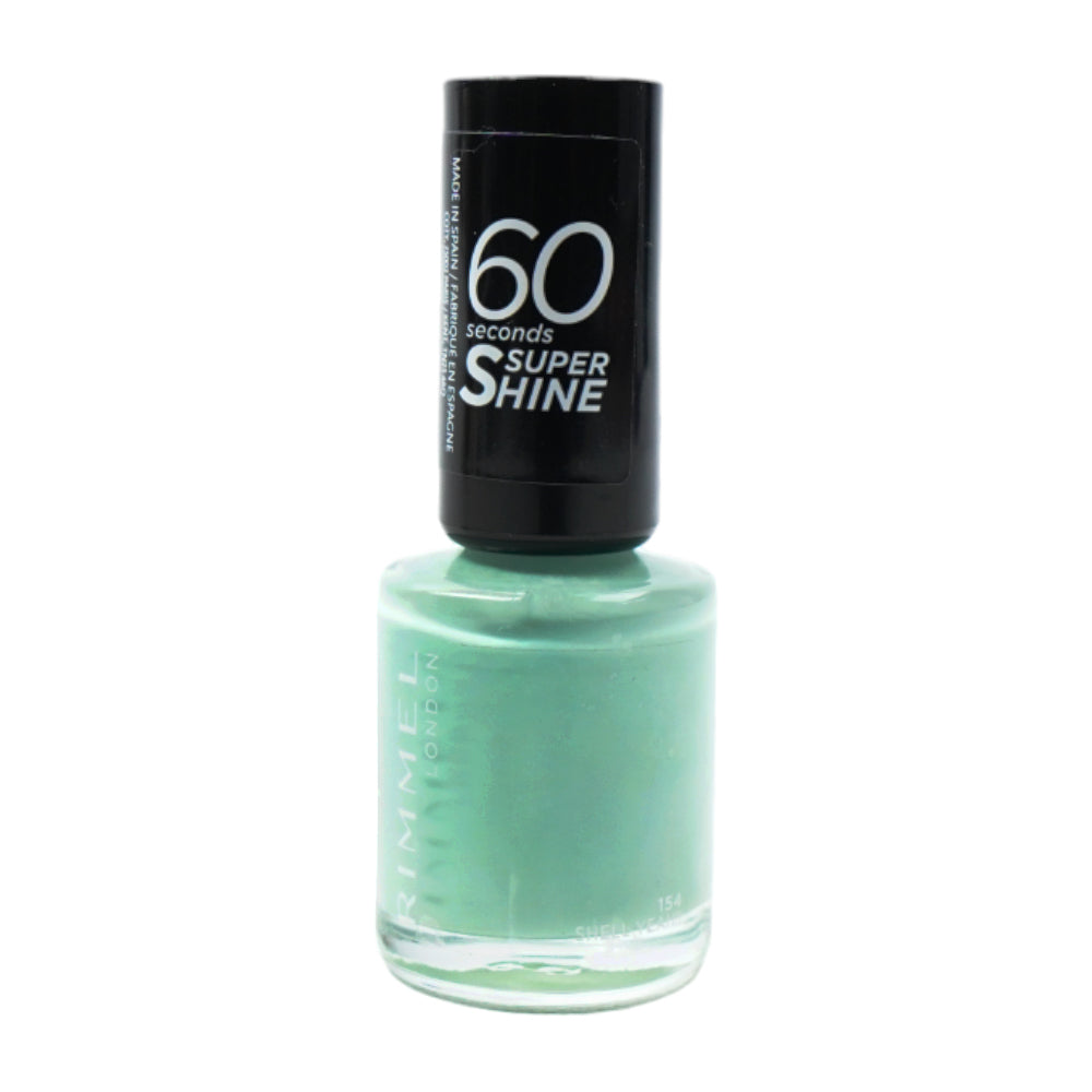 RIMMEL 60 SECONDS SUPERSHINE NAGELLAK - 154 SHELL YEAH