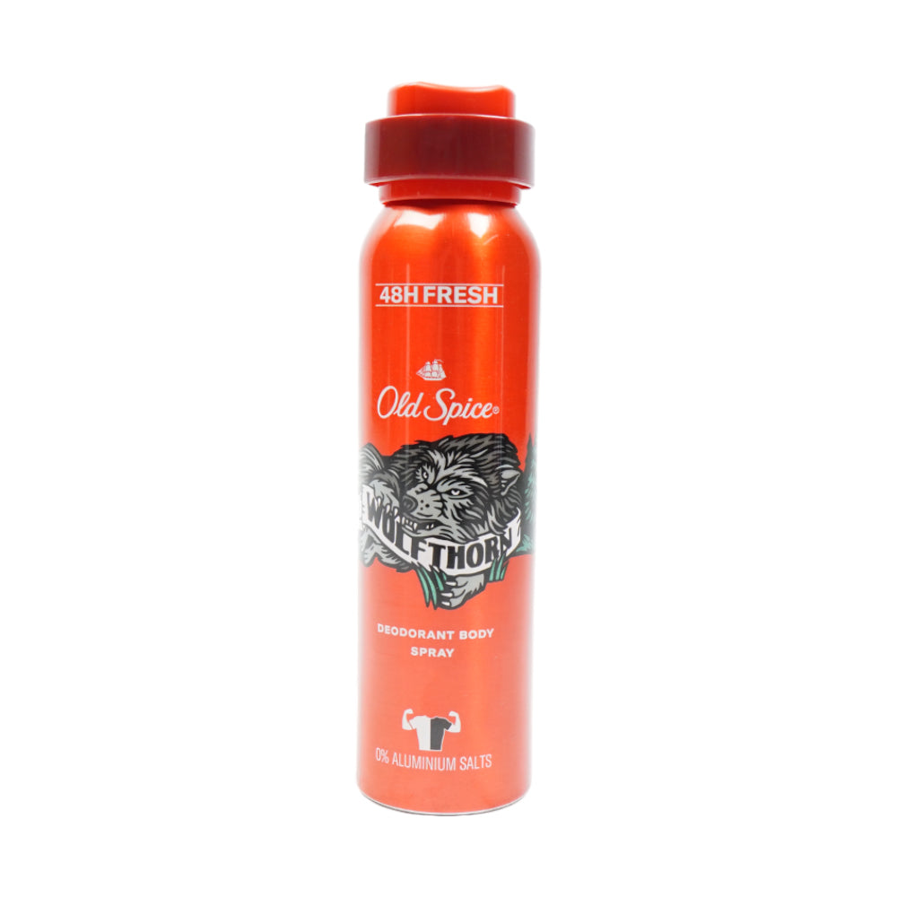 OLD SPICE DEODORANT SPRAY WOLF THORN 150ML BASIC