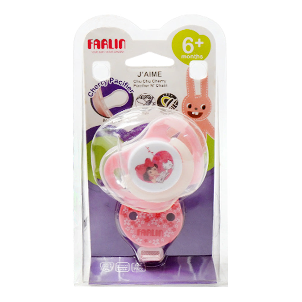 FARLIN CHUCHU CHERRY PACIFIER 6+MONTHS BA-20009
