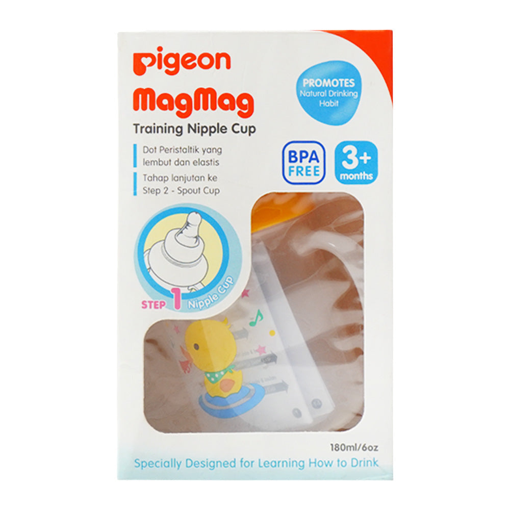PIGEON MAGMAG TRAINING NIPPLE CUP 3+MONTH 180 ML 26903
