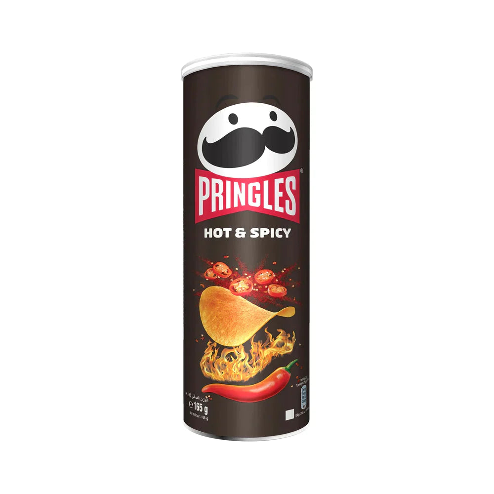 PRINGLES CHIPS HOT & SPICY 165 GM