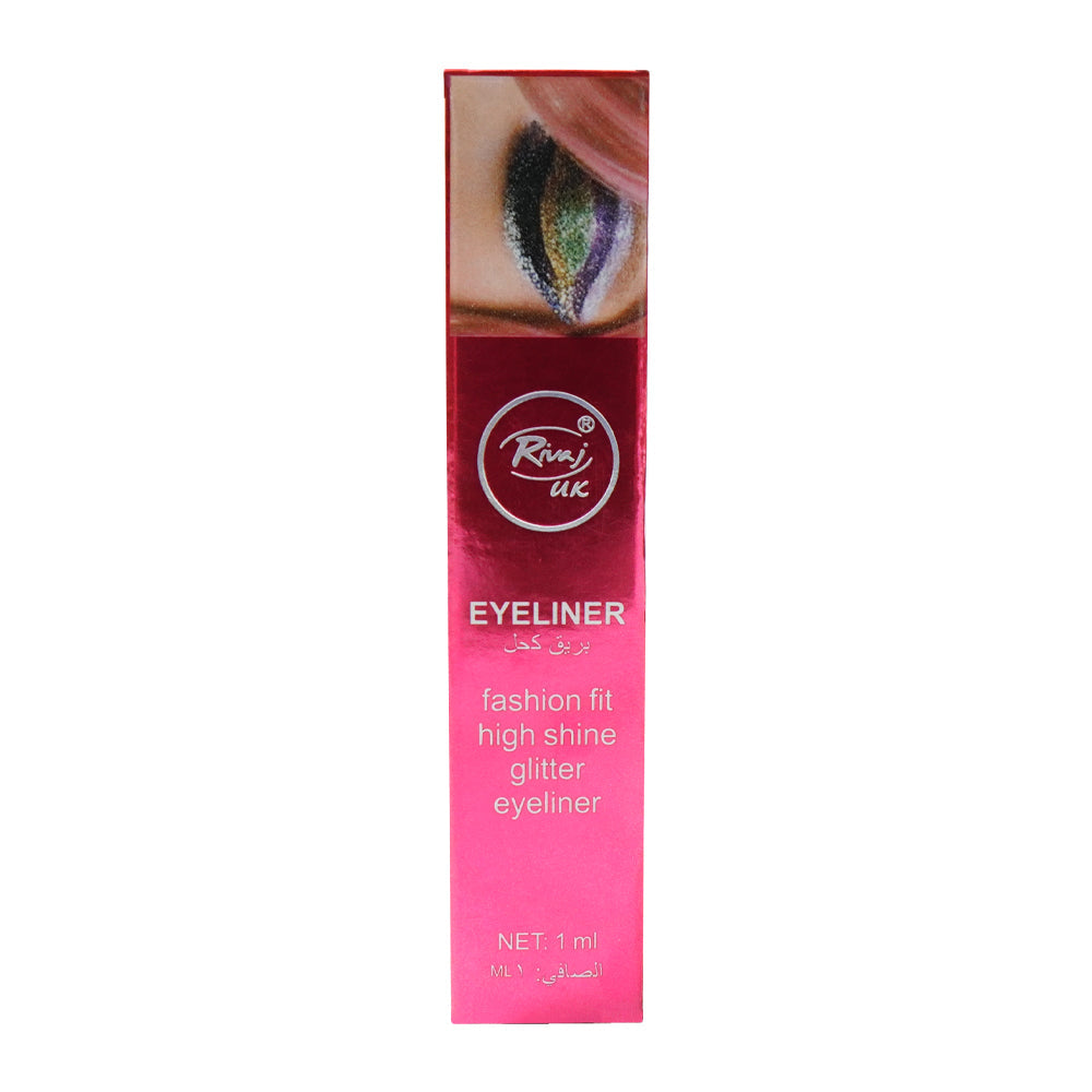RIVAJ #6 SKIN FASHION FIT SHINE GLITTER EYE LINER