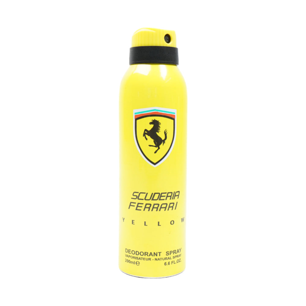 KLICK SCUDERIA FARRARI YELLOW BODY SPRAY 200ML