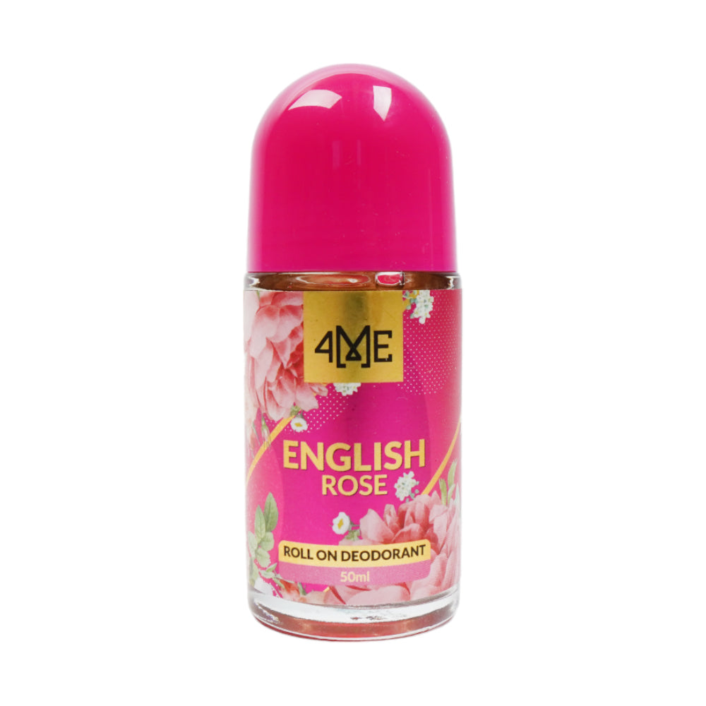 4ME ROLL ON DEODORANT ENGLISH ROSE 50 ML