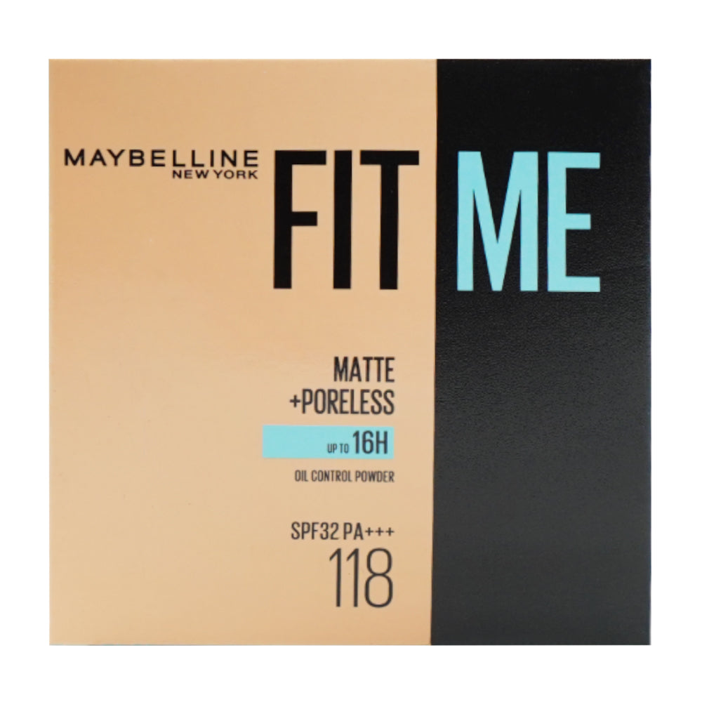 MAYBELLINE FIT ME COMPACT POWDER 118