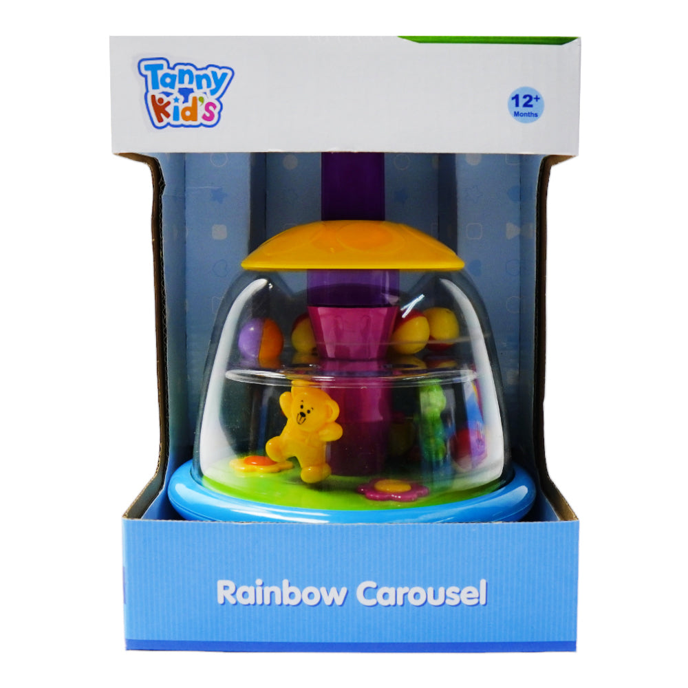 TY9034 TANNY KIDS RAINBOW CAROUSEL SPINNER  ID