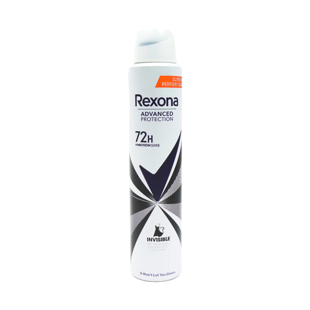 REXONA DEODORANT INVISIBLE 200 ML