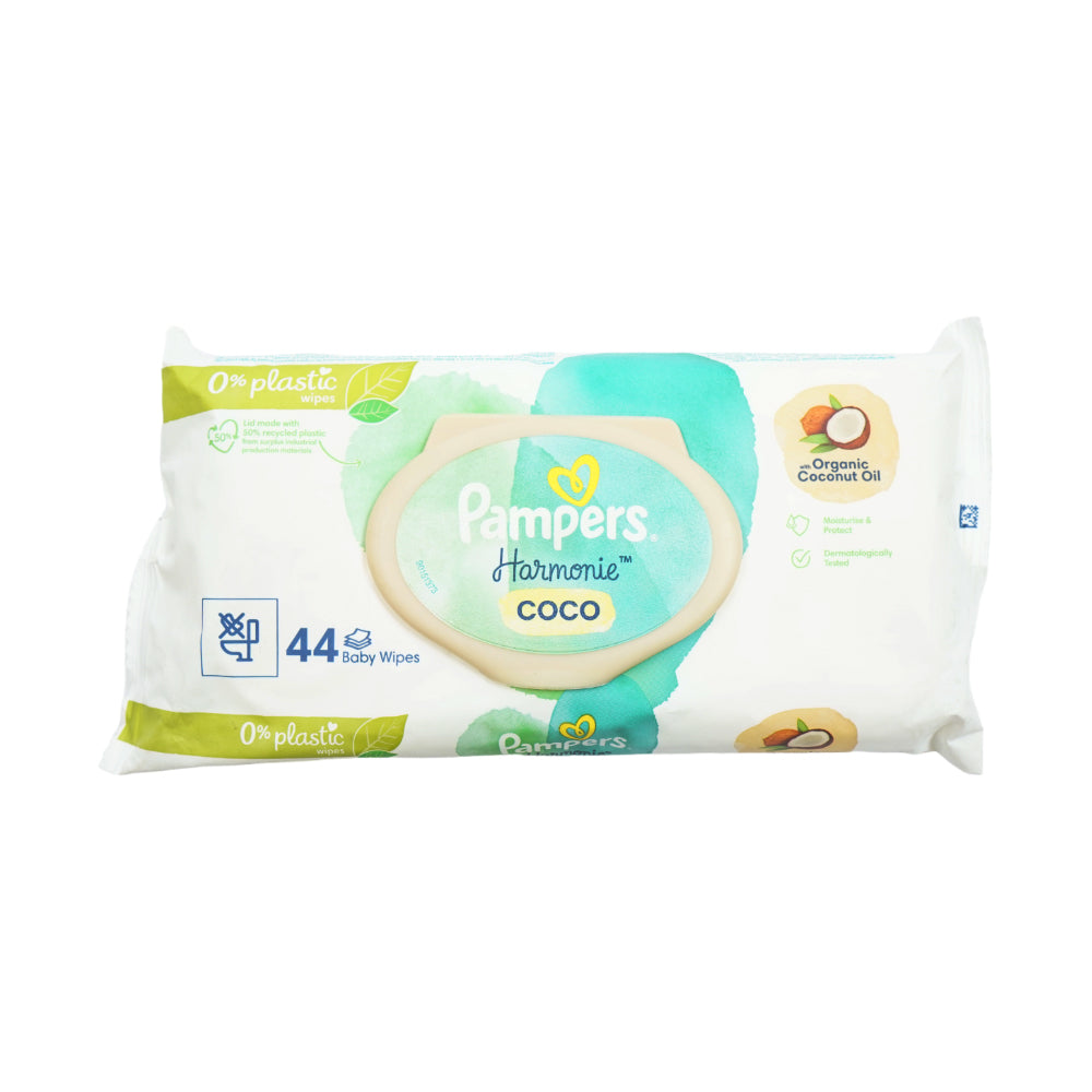 PAMPERS BABY WIPES HARMONIE COCO 44PC