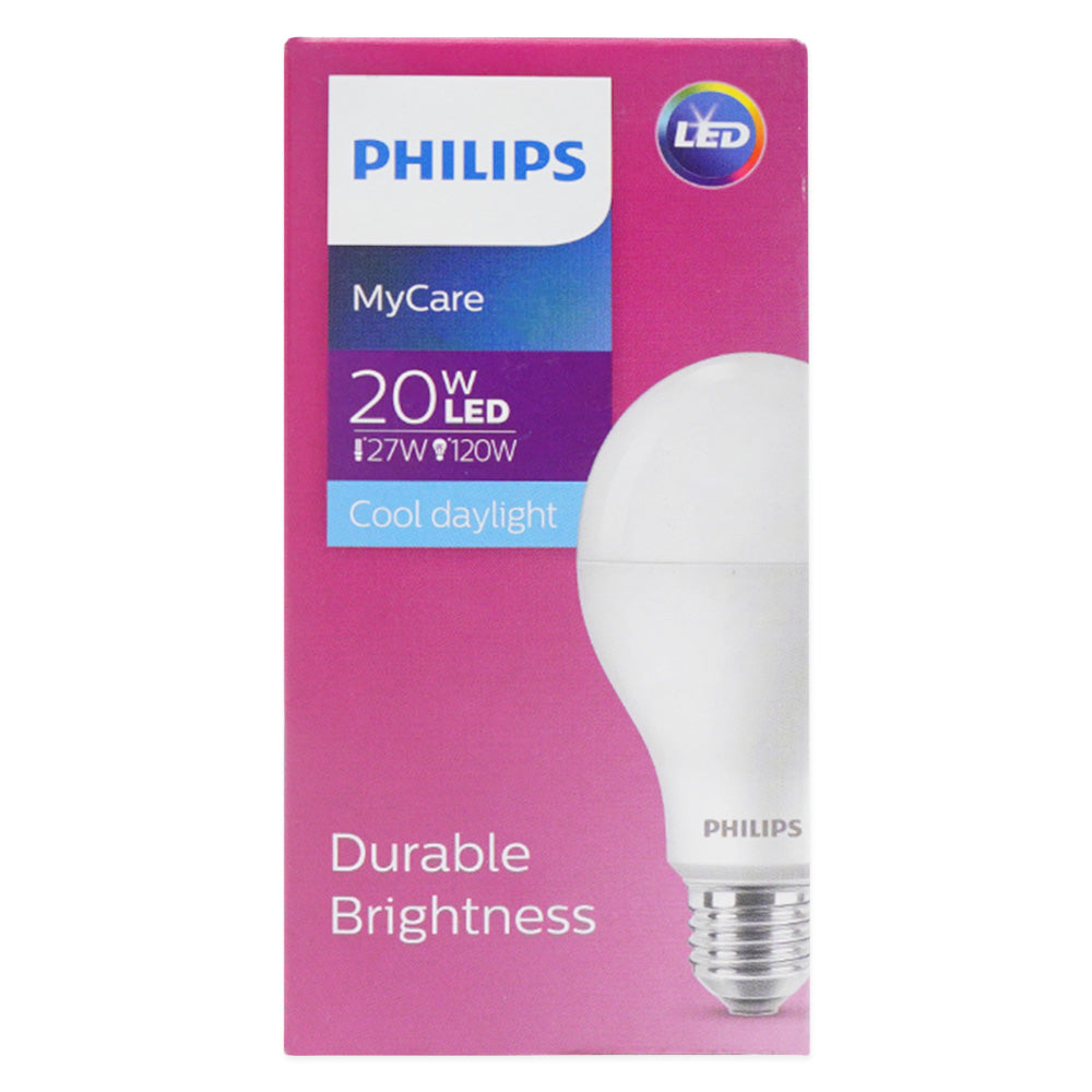 PHILIPS 20W LED BULB E27-6500K 230V A67 1CT/6 APR COOL DAY L