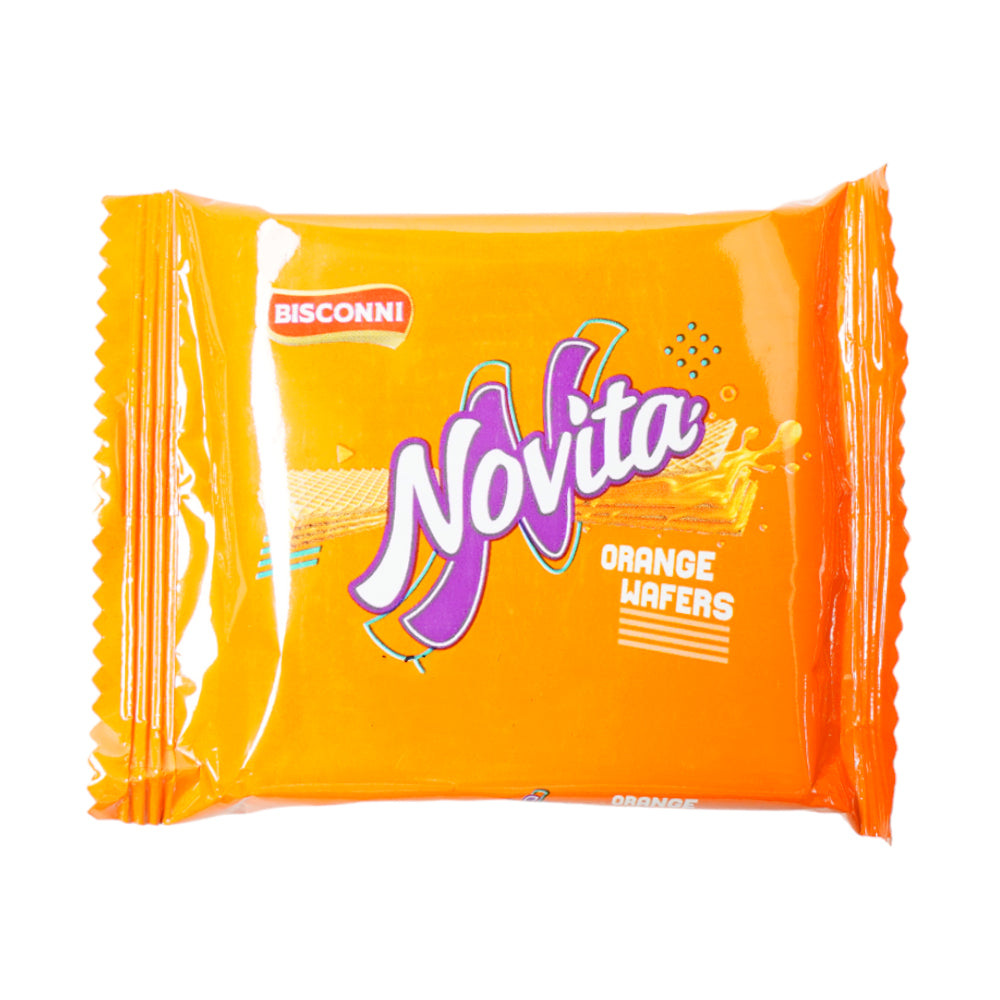 BISCONNI NOVITA ORANGE WAFERS 12 GM