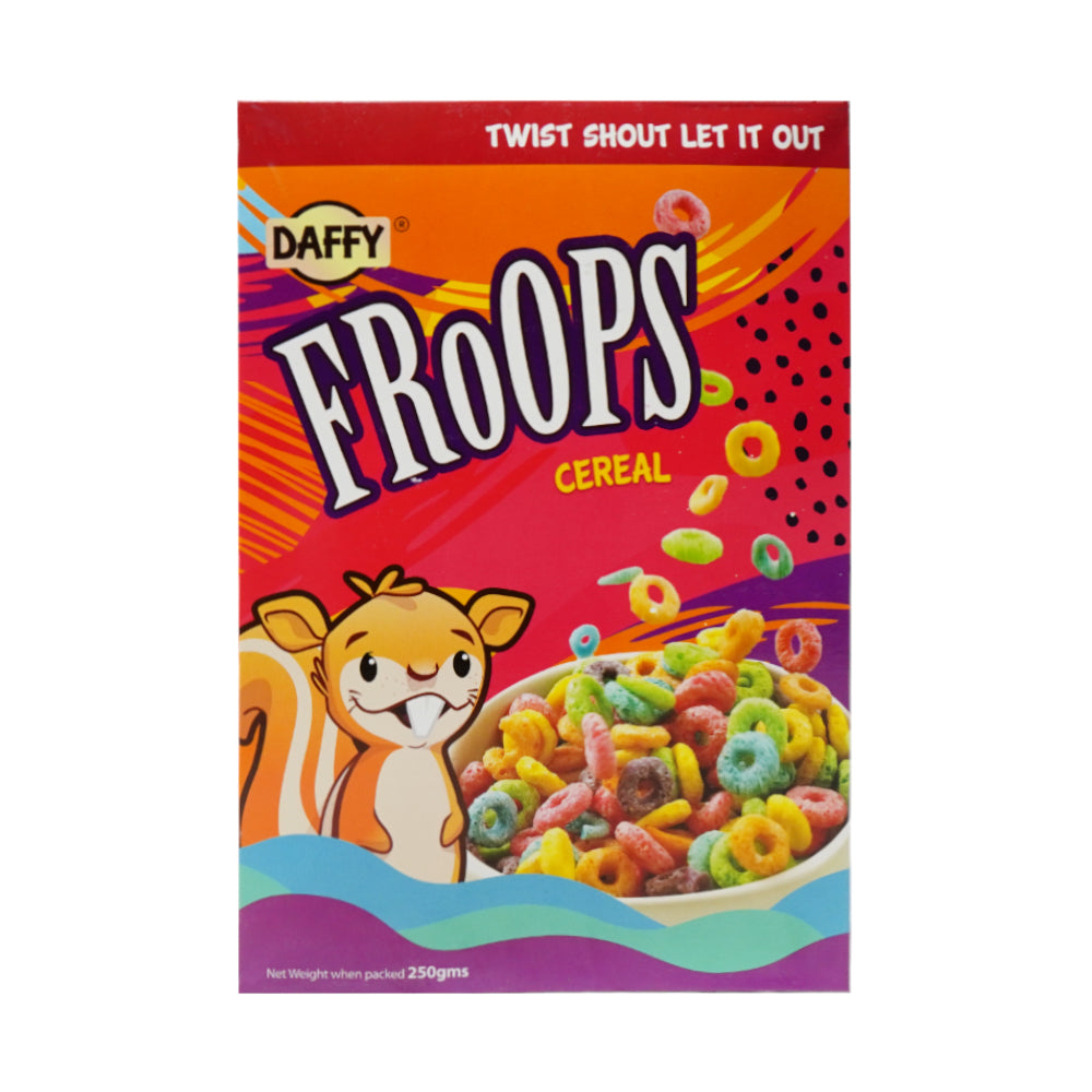 DAFFY FROOPS CEREAL 250GM