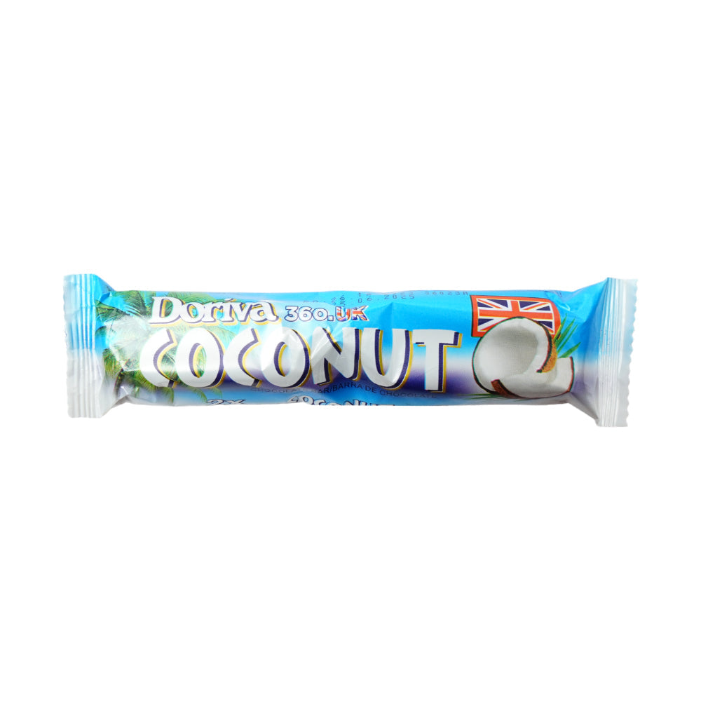 DORIVA COCONUT CHOCOLATE BAR 40 GM