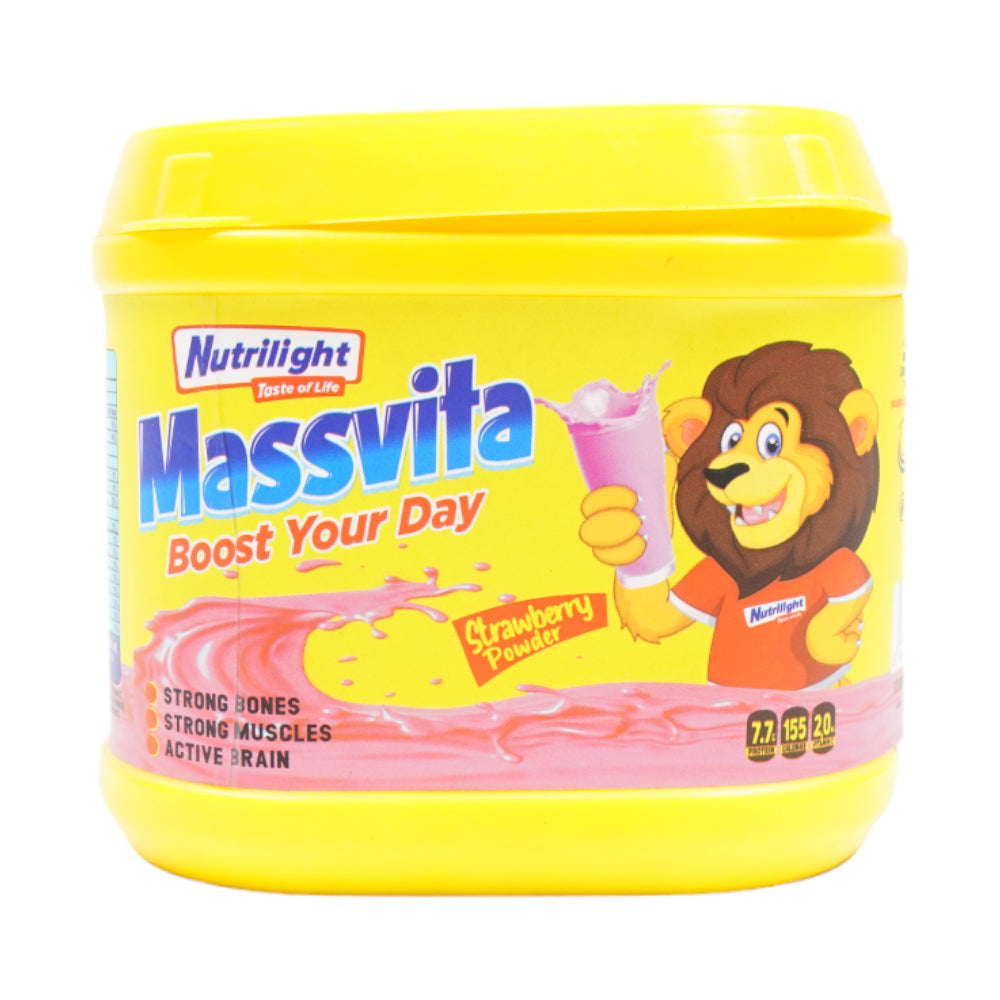 NUTRILIGHT MASSVITA STRAWBERRY POWDER 275GM