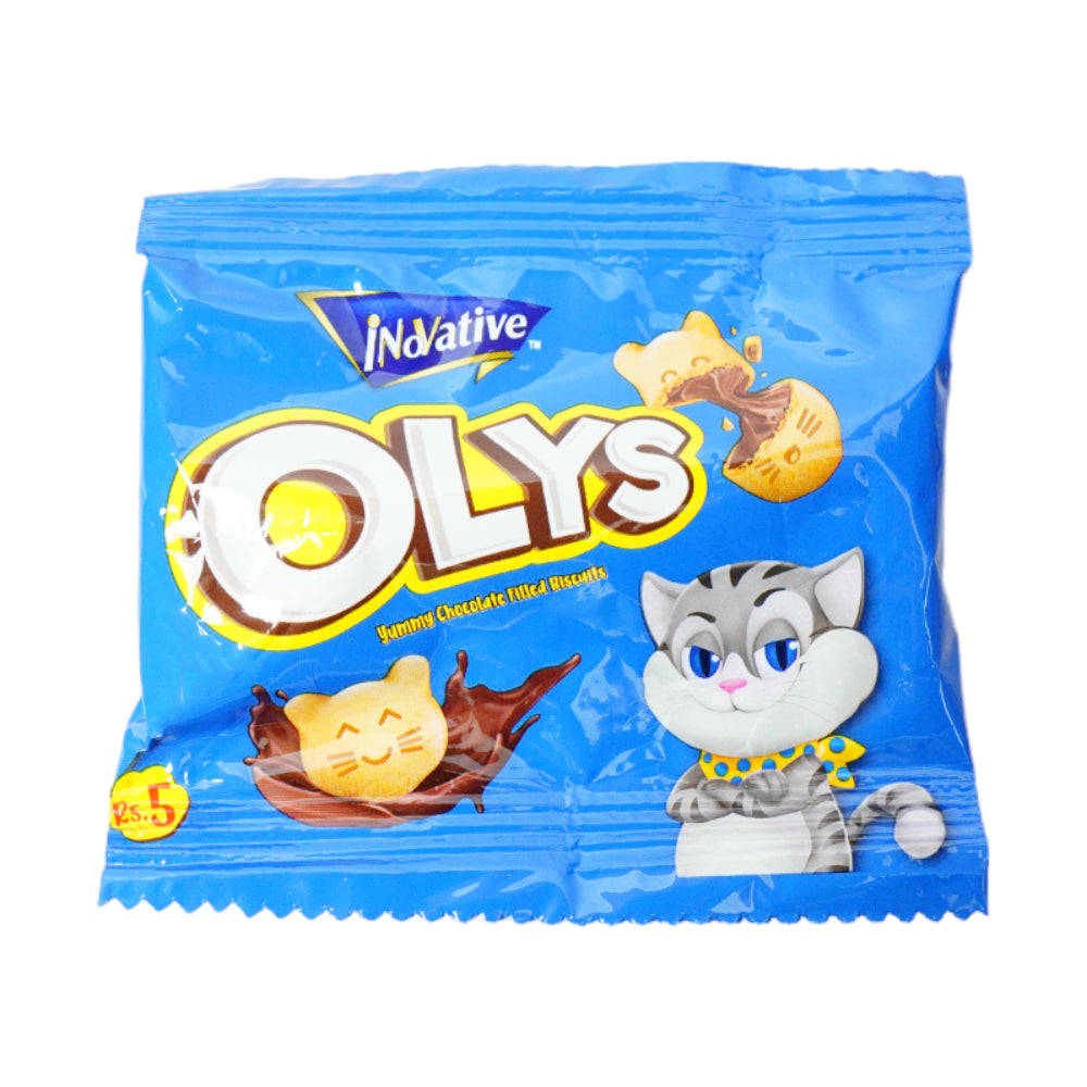 INNOVATIVE OLYS CHOCOLATE BISCUITS 6GM