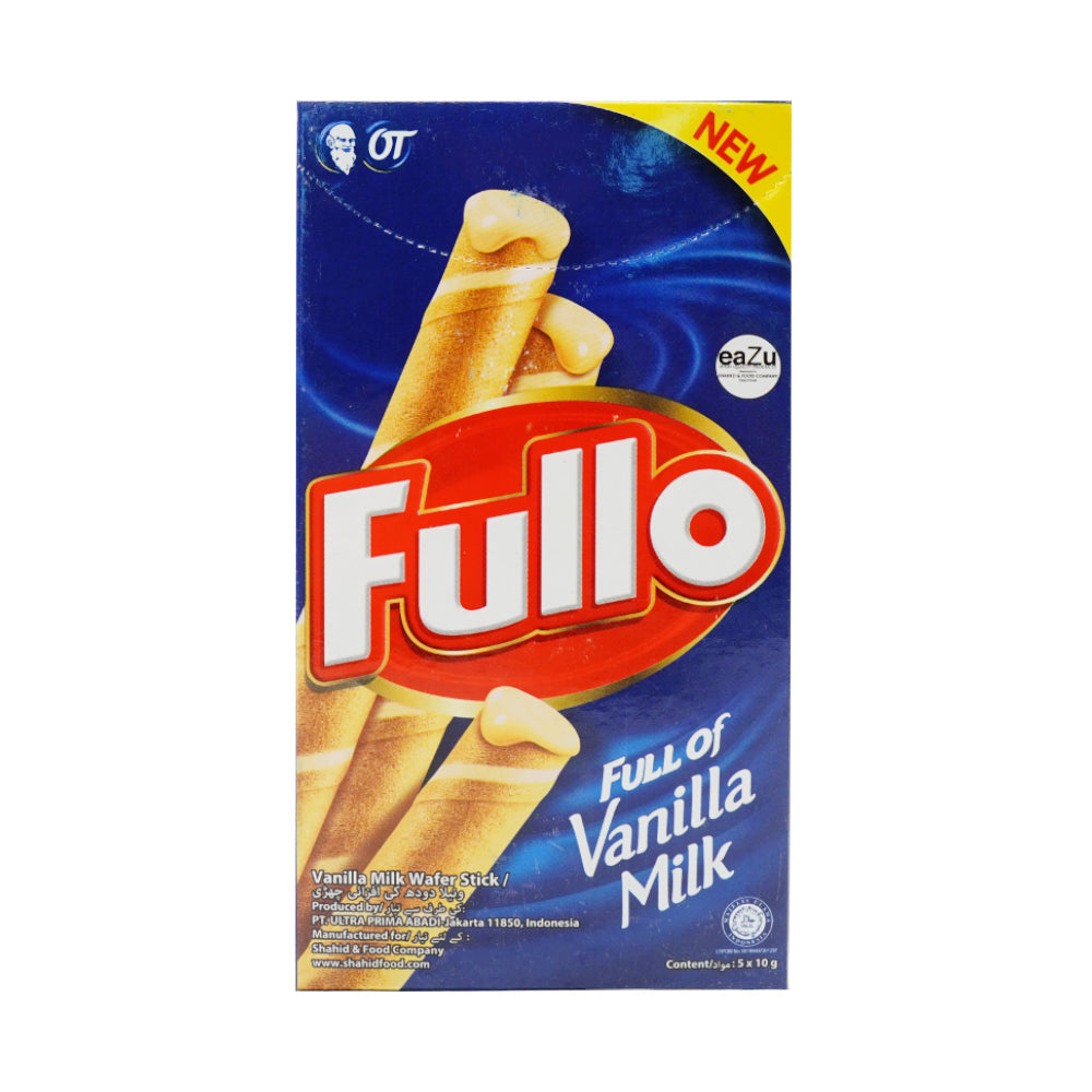 FULLO WAFER STICK VANILLA MILK 11.5GM