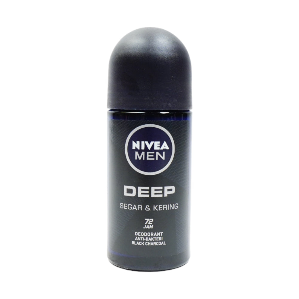 NIVEA MEN ROLL ON DEEP SEGAR & KERING 50 ML