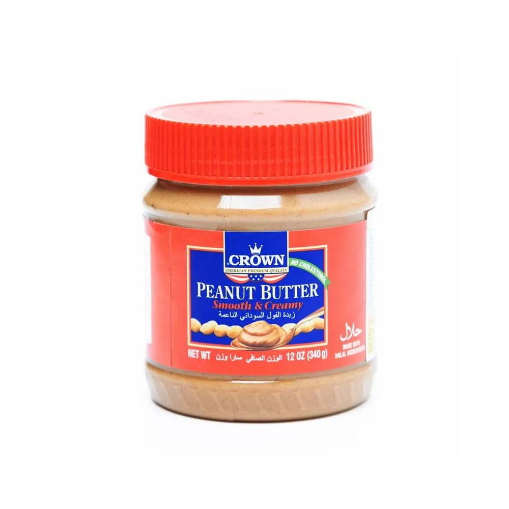 CROWN PEANUT BUTTER CHUNKY - 340GM