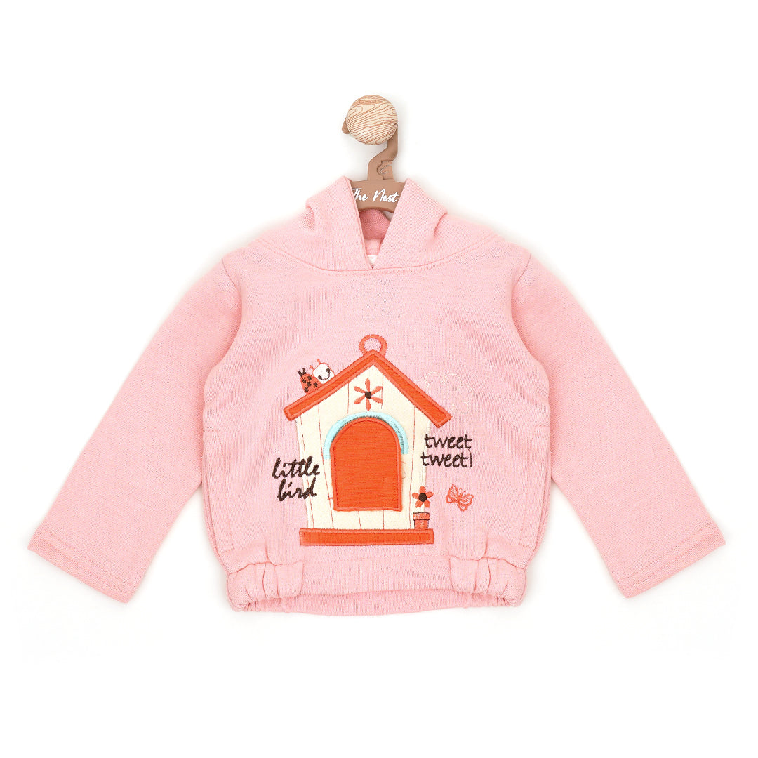 HOODIE JACKET (FLAT KNIT STYLE) 10573