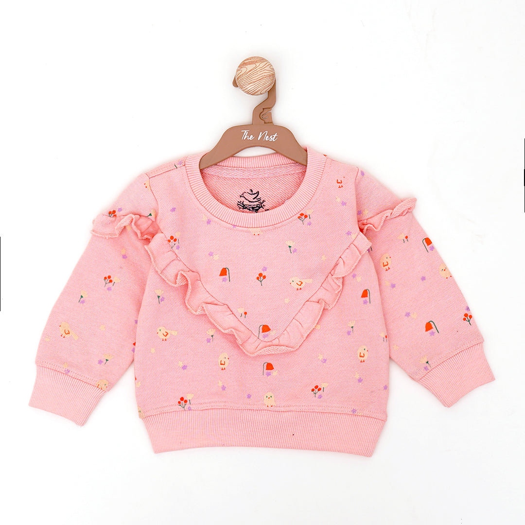 FRILL SWEAT SHIRT 10561