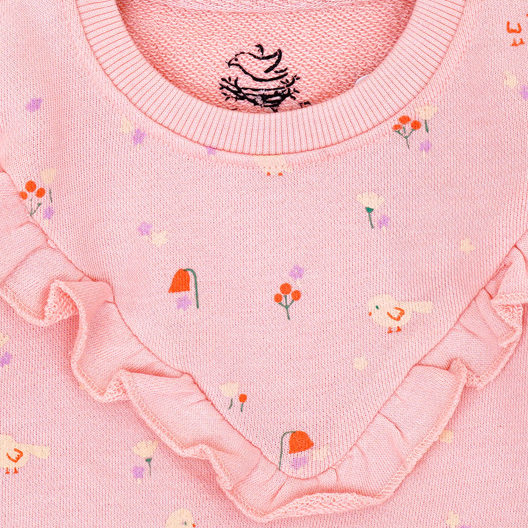 FRILL SWEAT SHIRT 10561