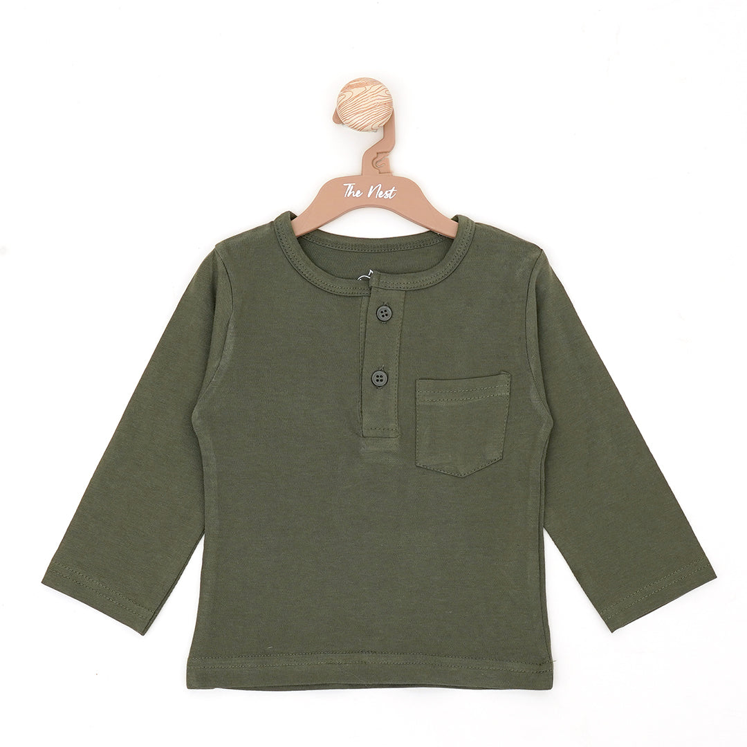 HENLEY WITH POCKET 10082