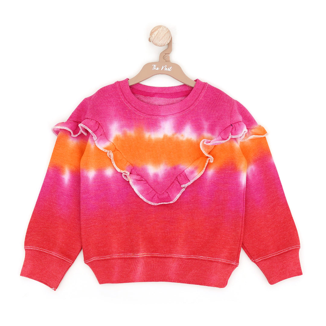 FRILL SWEAT SHIRT 10839