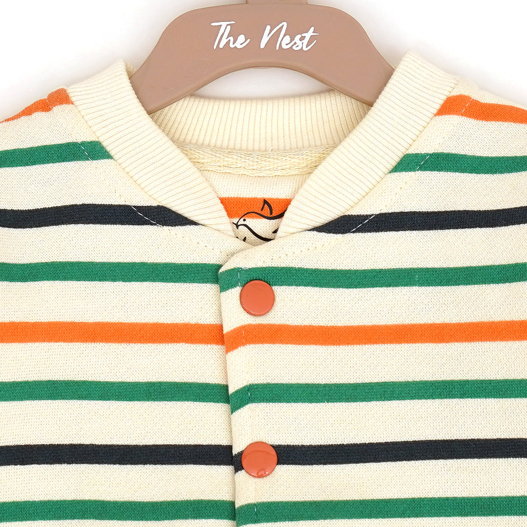 FLAT KNIT JACKET 10451