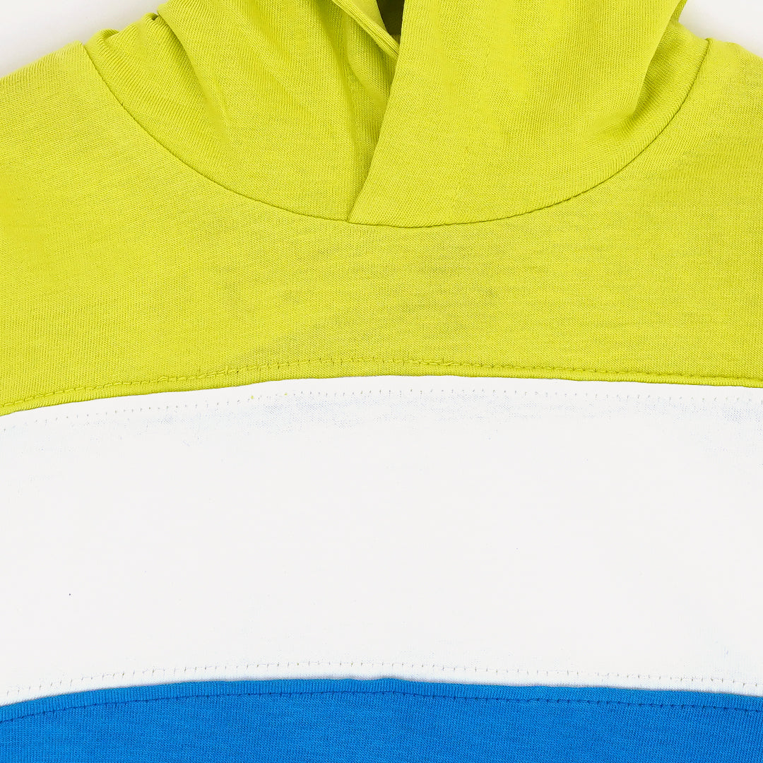 CUT & SEW HOODIE T-SHIRT 10208